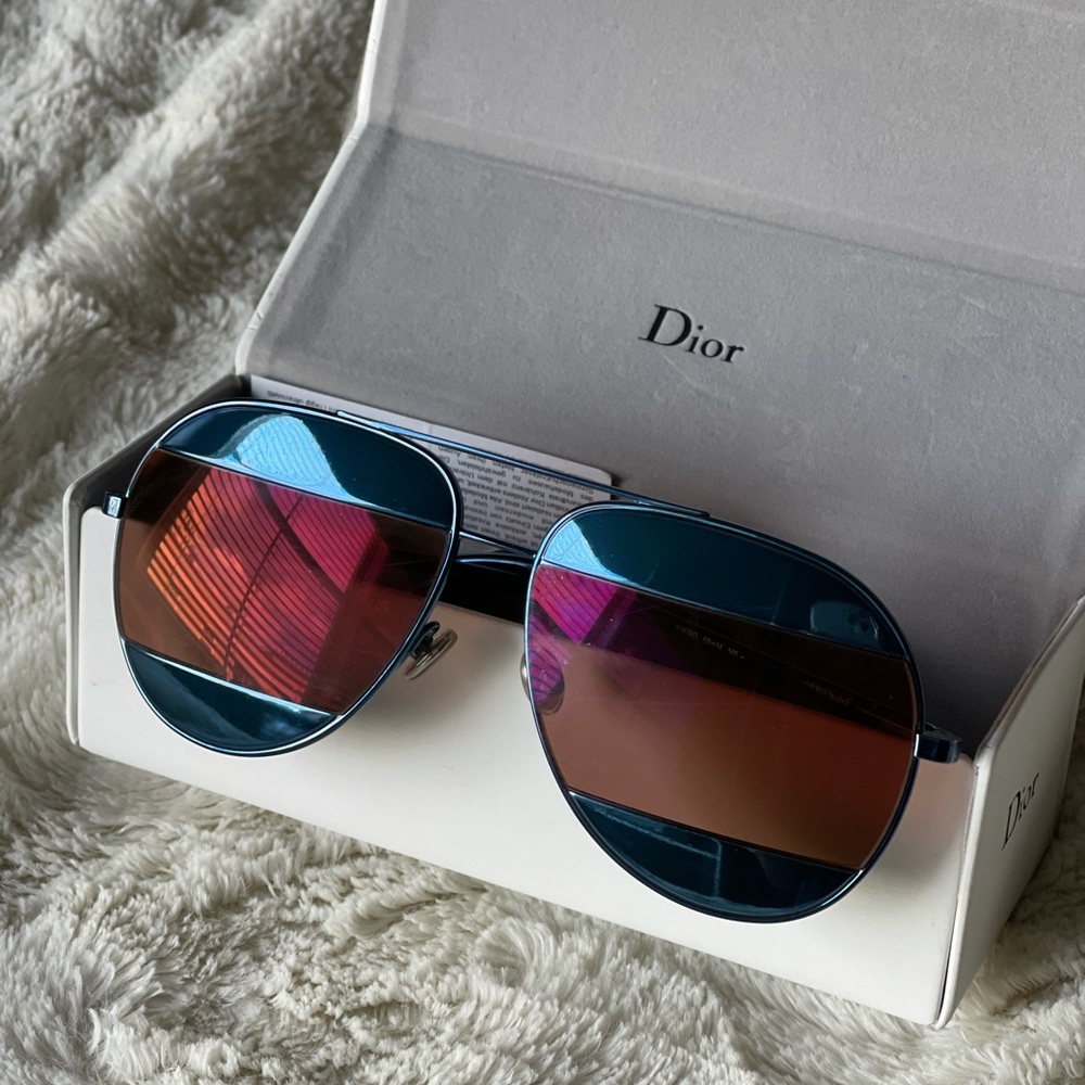 SOLD Christian Dior Sunglasses. Authentic. Aviator.
